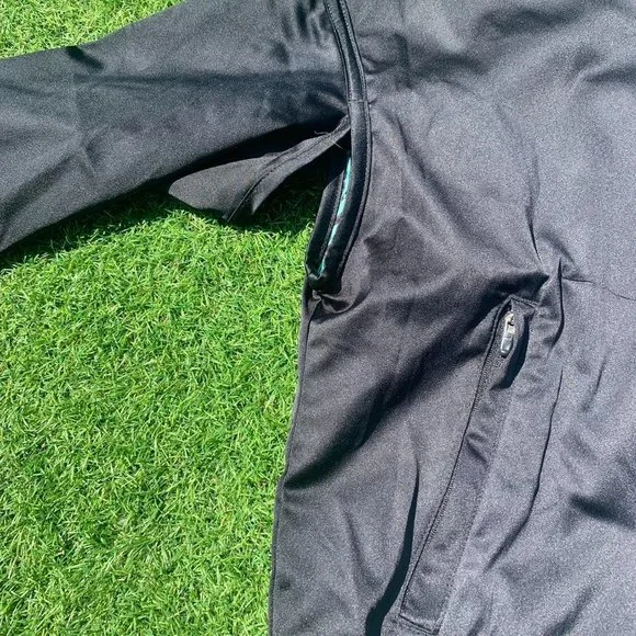 Nike Womens Satin Reversible Running Jacket rare Black Japanese Design Small. - Picture 4 of 8